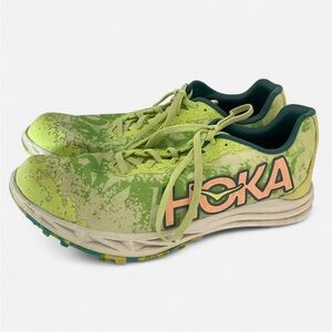 Hoka One One Crescendo XC in Lettuce / Electric Lime Women’s 11